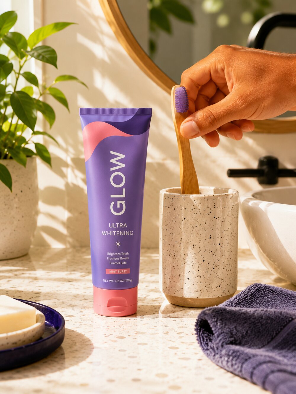 A confident moment with a premium CPG product — Ghost Creative